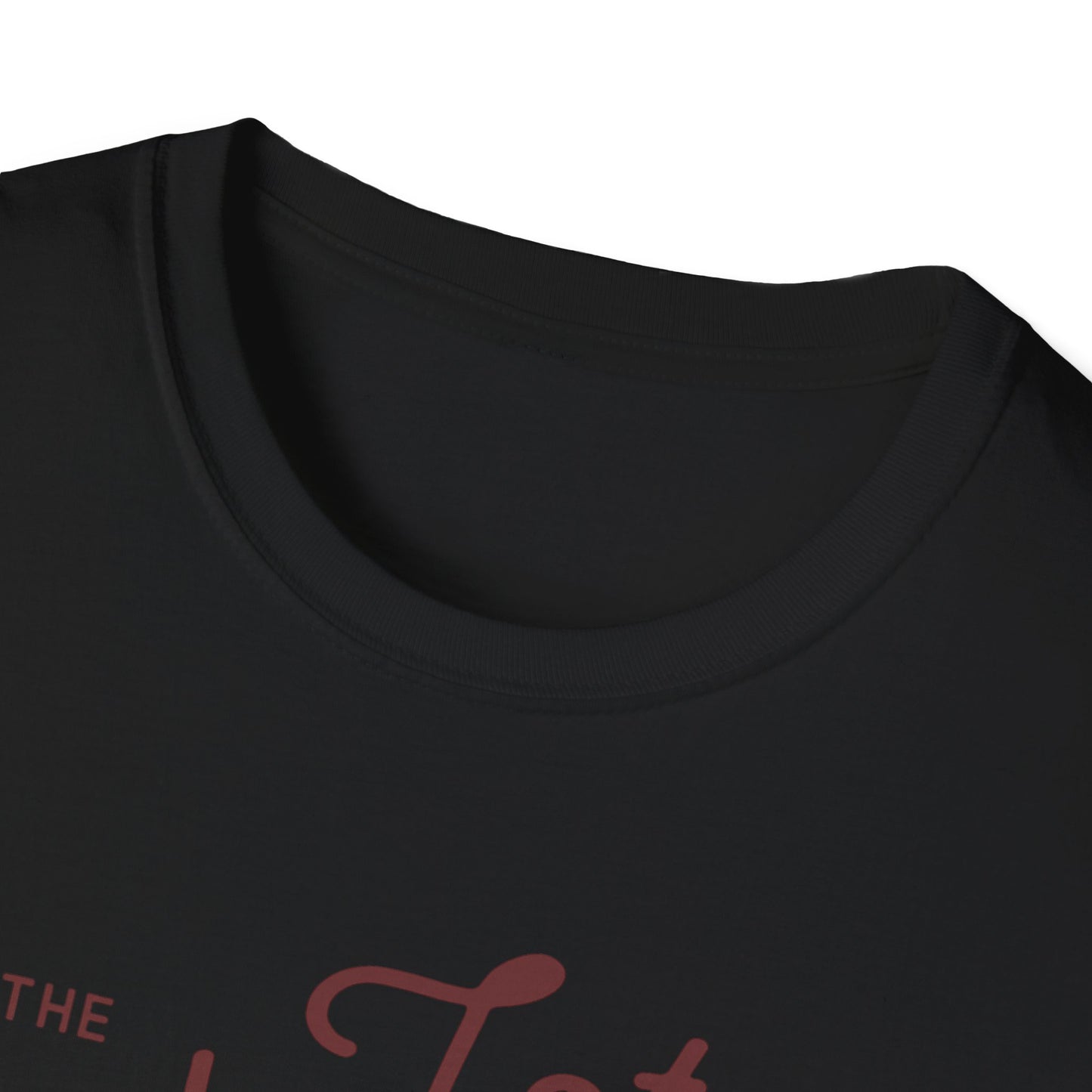 Red Lotus Tattoo Co. Script Logo Unisex Softstyle T-Shirt