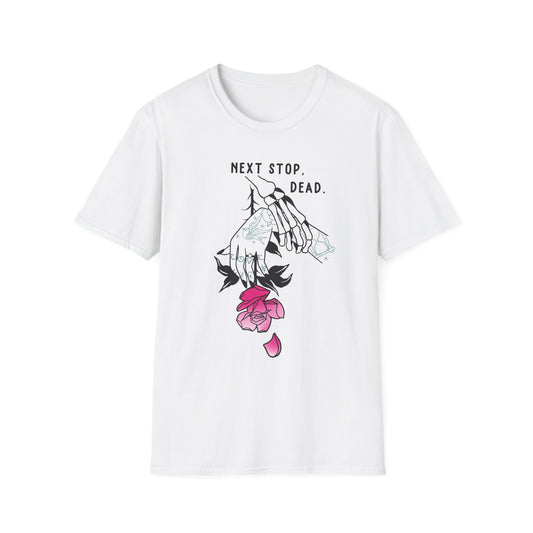 Next Stop, Dead Unisex Softstyle T-Shirt